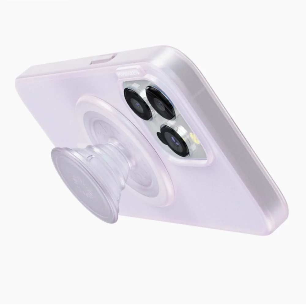 PopSocket White Opalescent iPhone 15 Pro Max Case NEW